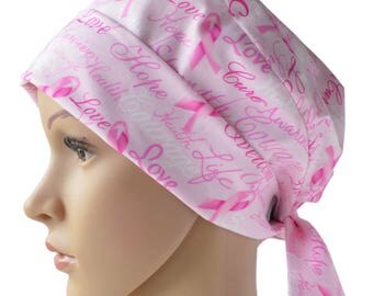Women's Classic Scrub Hat, Breast Cancer Awareness