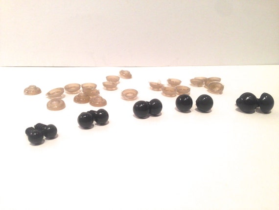 18 mm 40Pcs Lot Plastic Doll Eyes Eye Safety Accessories Handmade Puppet Animal Collage Making
