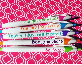MEAN GIRLS pens, Mean Girls gifts