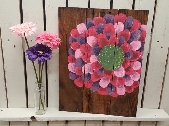 Pallet Wall Art Flower Decor Rustic Pallet Wall Art Flower Decor Rustic