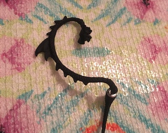 Dragon ear cuff