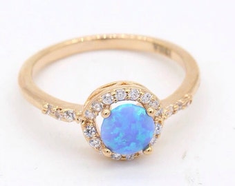 Fire Opal Ring 