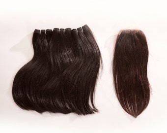 Human Hair extensions- Virgin Hair / Raw Vietnamese Virgin hair / Luxury human Hair Extensions/ Raw hair / 3 pcs Bundle deal / straight hair
