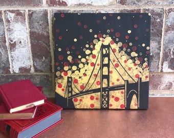 Golden Gate Bridge Painting//San Francisco Art//San Francisco