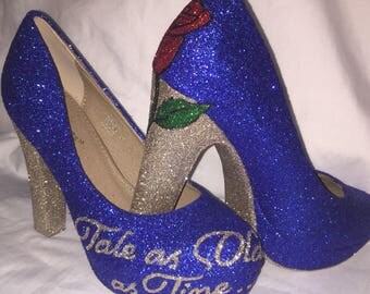 Disney Beauty And the Beast shoes / heels* * * uk sizes 3-8 * * *