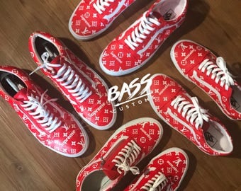 Supreme x Louis Vuitton VANS