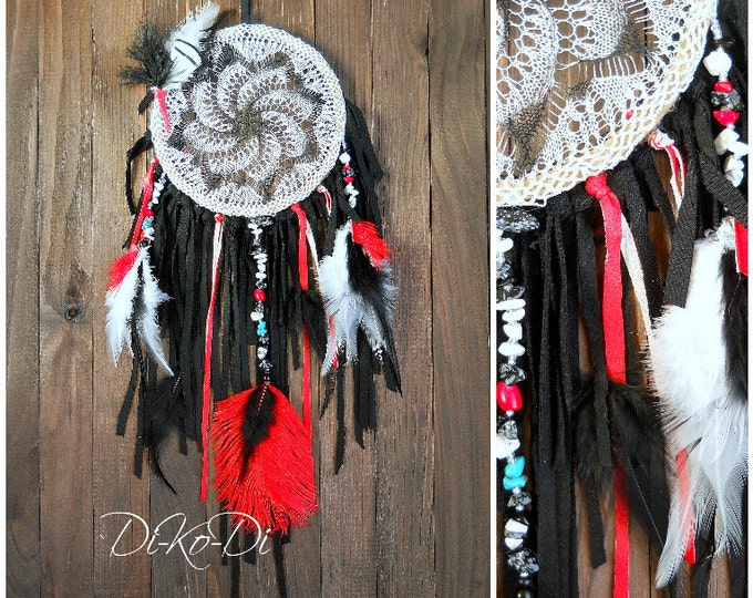 Dream catcher wall decor Bohemian decor Large dream catcher Dream catcher wall hanging Boho Home Décor Living room decor Home decor wall art