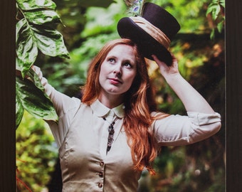 Alternative steampunk photography "like a boy" - Format A4 20x30cms - Namidael photographs