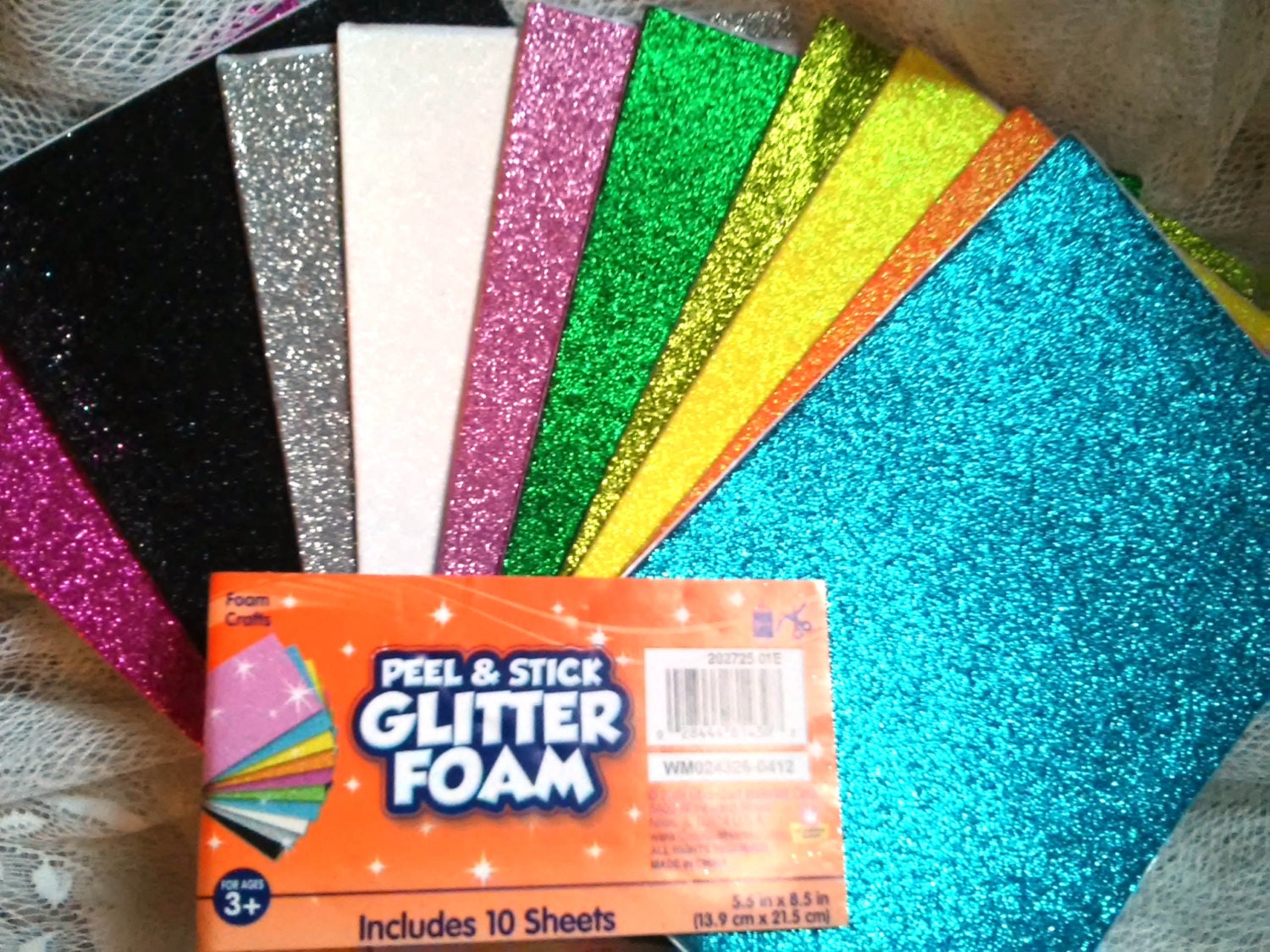 glitter sticker sheets