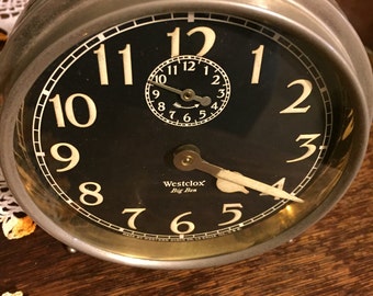 real metal big ben alarm clock