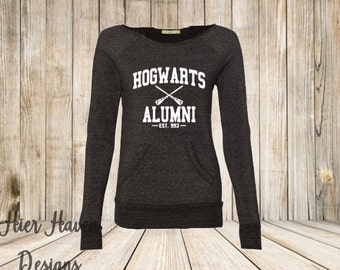 Hogwarts Alumni eco fleece sweatshirt - Harry Potter gift