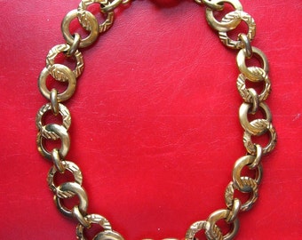 CELINE - Intertwined links necklace