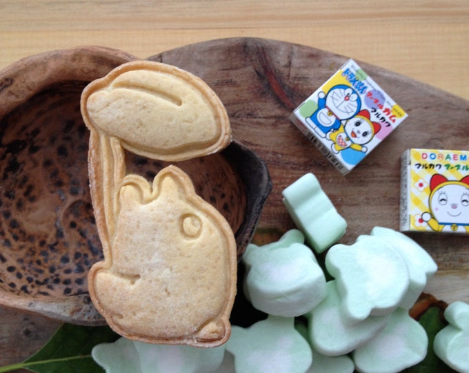 Chibi-Totoro cookie cutter. Studio Ghibli cookies. My Neighbor Totoro cookie stamp