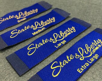 1000 woven labels, clothing labels sew on, custom woven labels, garment labels sew on, woven labels clothes