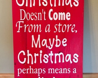 Grinch, Christmas, quote, solid wood, holiday, fun, display, handcrafted, sign