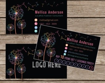 Printable Business Punch Card, Business Card Cards Buy 10 Get 1 Free, Free Leggings Style Marketing Card Digital File LLR021