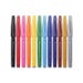 12 Colors FULL SET Pentel SES15C Assorted Colors Caligraphy Brush Sign Pens