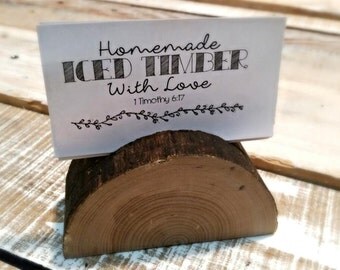 Reclaimed wood buisness card holder, recipe holder, recipe easel, calandar easel, wedding place card holder, reclaimed wood easel