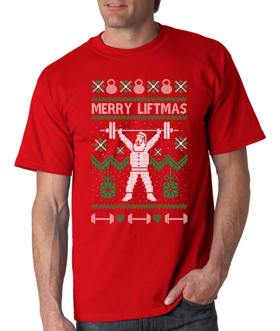 lifting christmas shirts