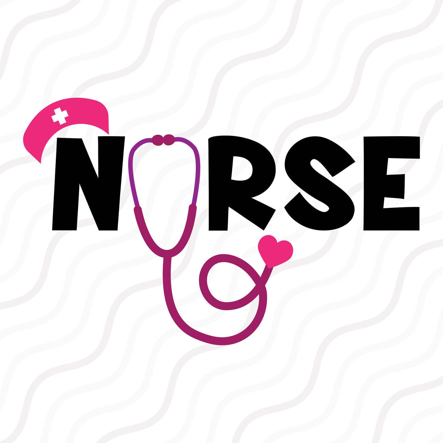Download Nurse SVG Nurse Stethoscope SVG Nurse Life SVG Cut table
