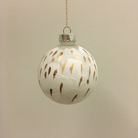 Items similar to Hand-painted Abstract Ornament on Etsy