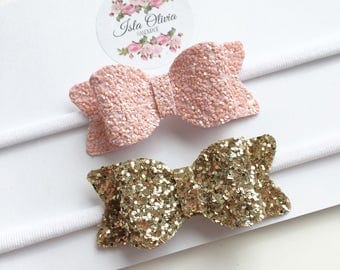 baby headband, baby bow headband, baby bows, bow headbands, dainty headbands, glitter headband, glitter bows