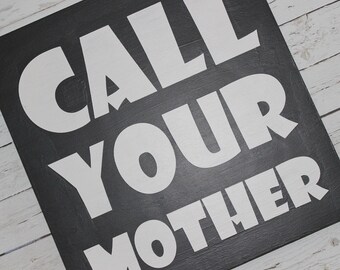 Call your mother | Etsy