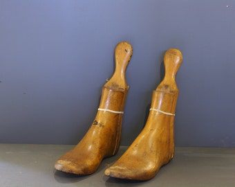 antique wooden boot stretcher