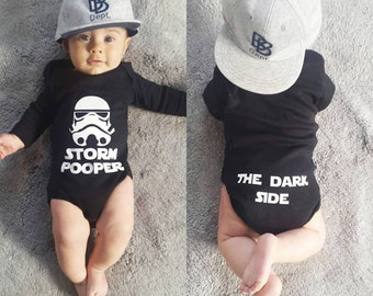 Star Wars Storm Pooper Onesie, Baby Bodyvest, Baby Bodysuit/Funny Onesie / Baby Outfit