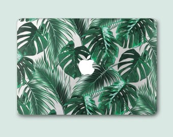 Palm MacBook Case Green Leaf Macbook Air Case Macbook Air 13 Case MacBook Pro Retina 15 Cover Macbook Pro 15 Case MacBook 12 Case COCm037