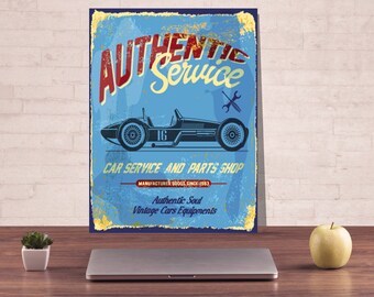 Rusty metal signs, Metal signage, Advertising sign, Rustic metal sign, Transport Sign, Picture on metal, Metal Art Prints, Sign one hundred