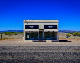 Prada Marfa Canvas Block , Marfa Texas, Valentine Texas, Bucketlist, Texas photography , West Texas,