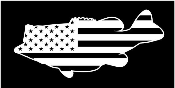 Free Free 185 American Flag Largemouth Bass Bass Fish Svg Free SVG PNG EPS DXF File