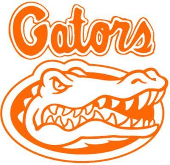 Vinyl Decal Sticker - Florida Gators Decal for Windows, Cars, Laptops, Macbook, Yeti, Coolers, Mugs etc