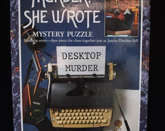 Murder She Wrote Etsy