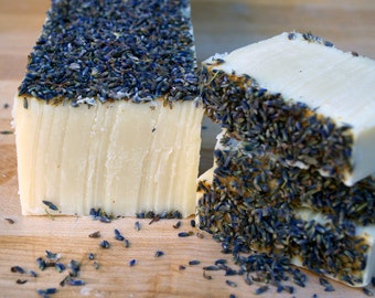 Lavender Soap - All Natural Handmade Cold Process Soap - Shea Butter Soap - Vegan Soap - Gift For her - Gift For Mom