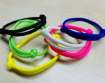 Friendship adjustable slider 10 bracelet grab bag! Paracord bracelets, ankle bracelet, puppy welping collars, simple jewelry, paracord gifts