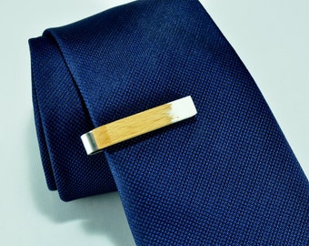MERIT OCEAN Smart Wood Tie Clips For Men - Set Of 3 Ghana