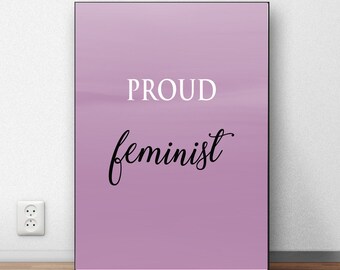 Feminist poster | Etsy