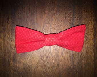 Red with little Red polka dots