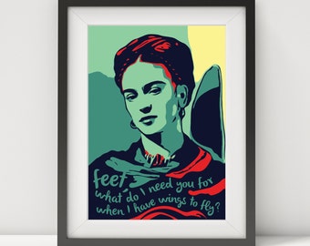 frida kahlo, frida kahlo print-poster-art, frida kahlo quote, frida kahlo portrait, frida, digital prints, prints, pop art, legend