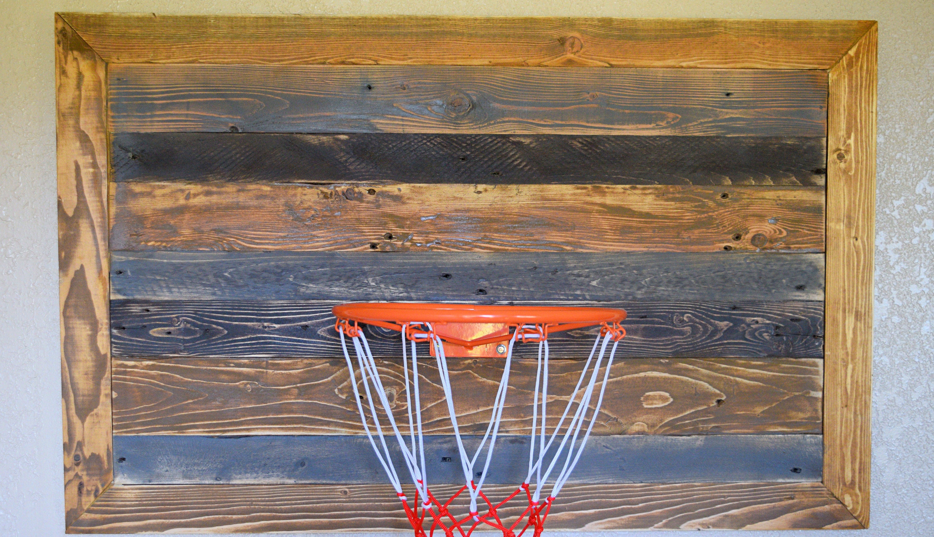 Reclaimed Wood Basketball Hoop Indoor Basketball Hoop Game