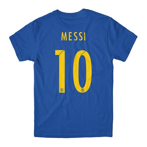 messi blue shirt