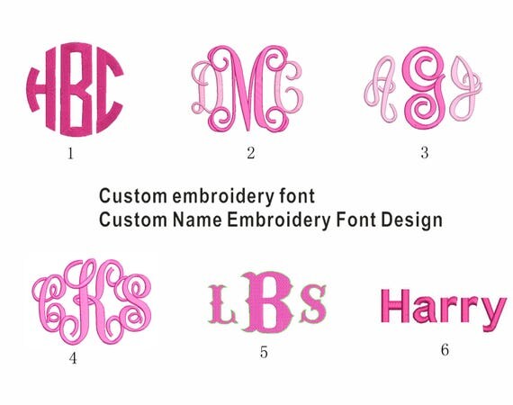 Brother embroidery fonts embroidery alphabet fonts monogram