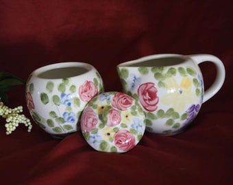 Creamer and Sugar Bowl Set Tabletops Valentino