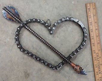 Welded chain art | Etsy