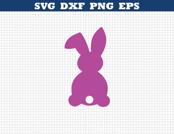 Bunny SVG Easter SvgEaster Bunny SvgEaster Cut FileRabbit