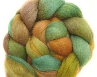 BABY ALPACA SILK CASHMERe roving top handdyed spinning fibre 3.6 oz