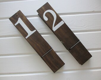 Jumbo Wooden Clothespins (Set of Two)