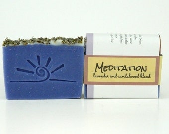 Sandalwood Lavender Soap- MEDITATION.